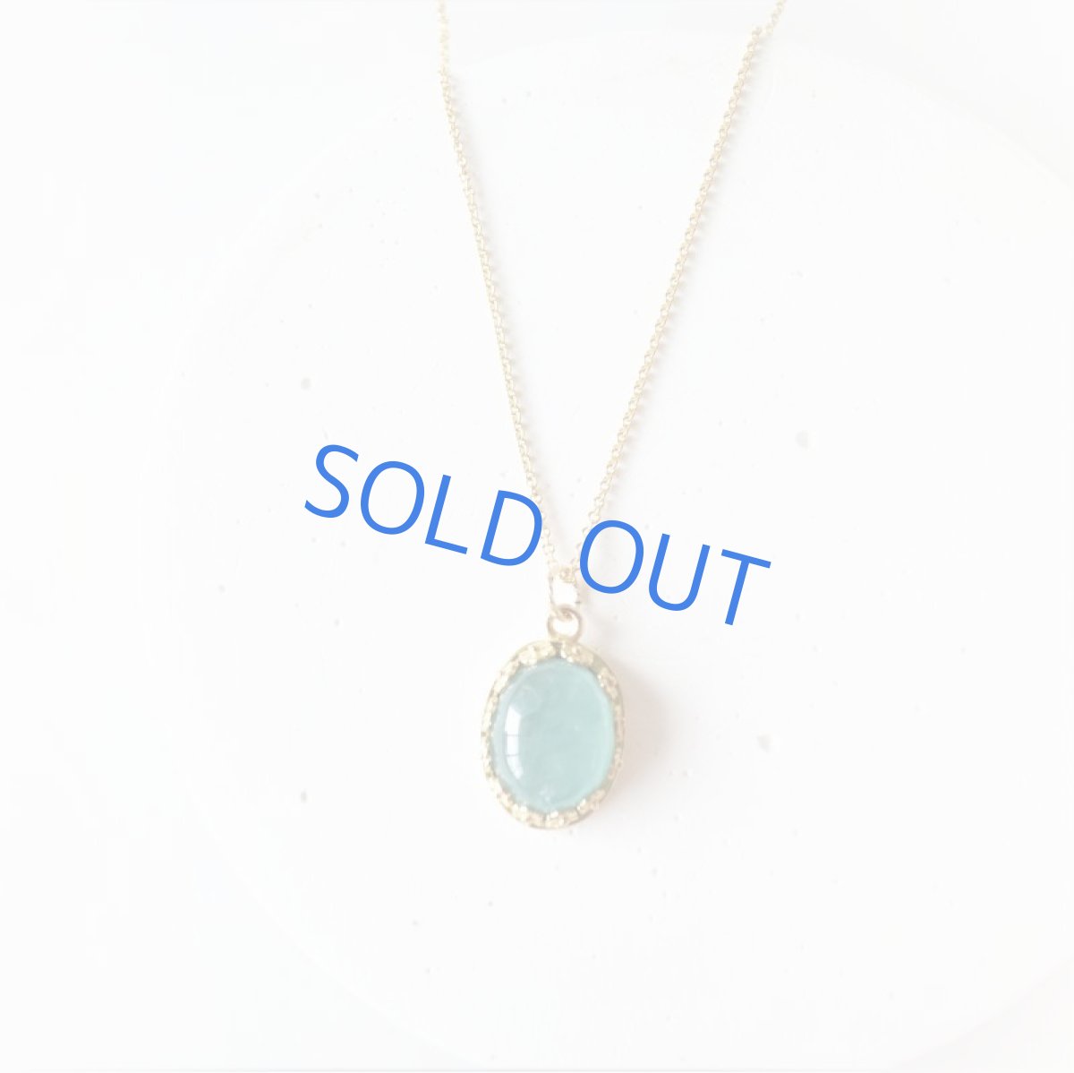 画像4: 【残り1・Lサイズ】世界十指の希少石　グランディディエライト　カボション　フラワー　サージカルステンレス40cmネックレス (4)