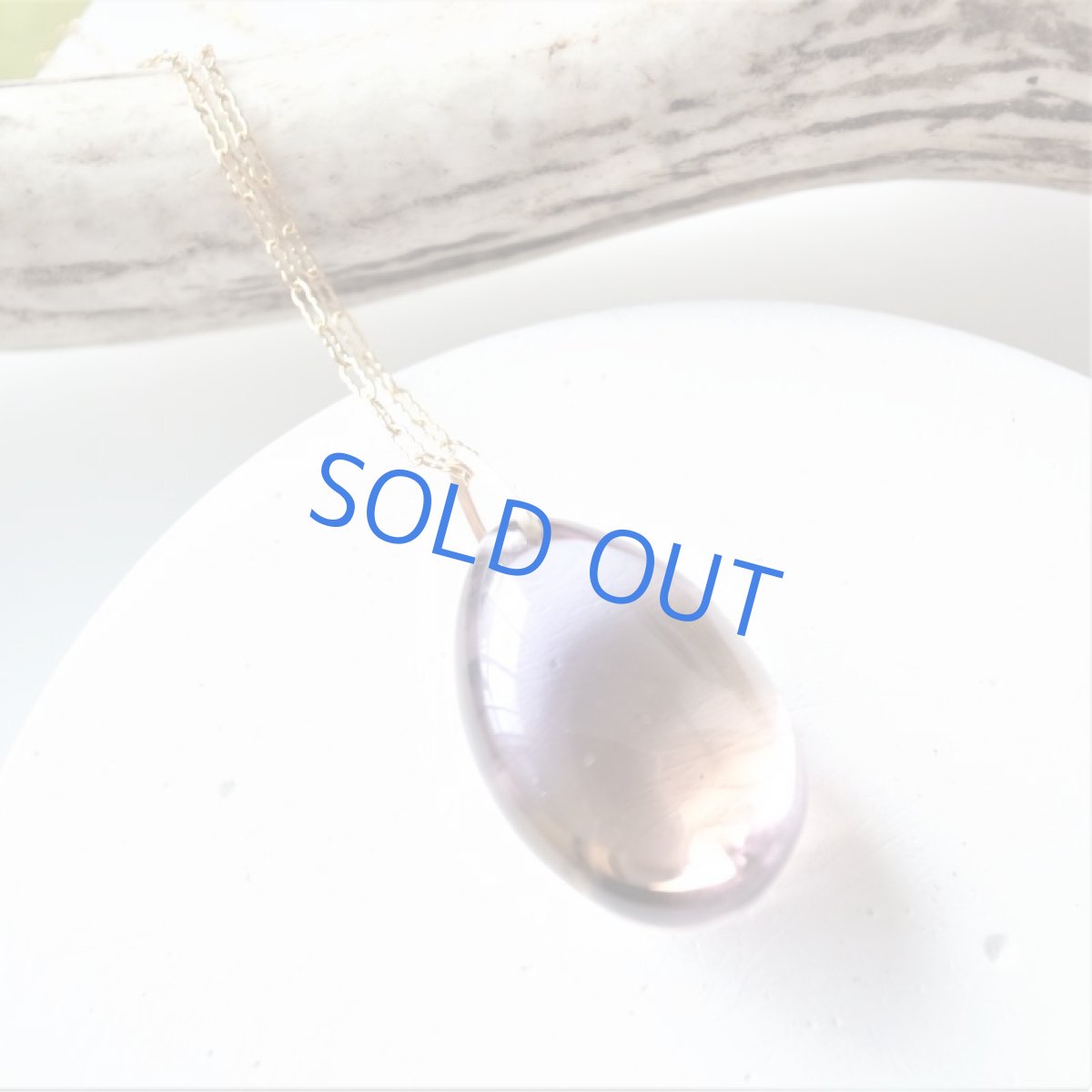 画像5: 【1点もの・大粒B】つるりん　ボリビア産非加熱　極上アメトリン　タンブル　14kgf50cmネックレス (5)