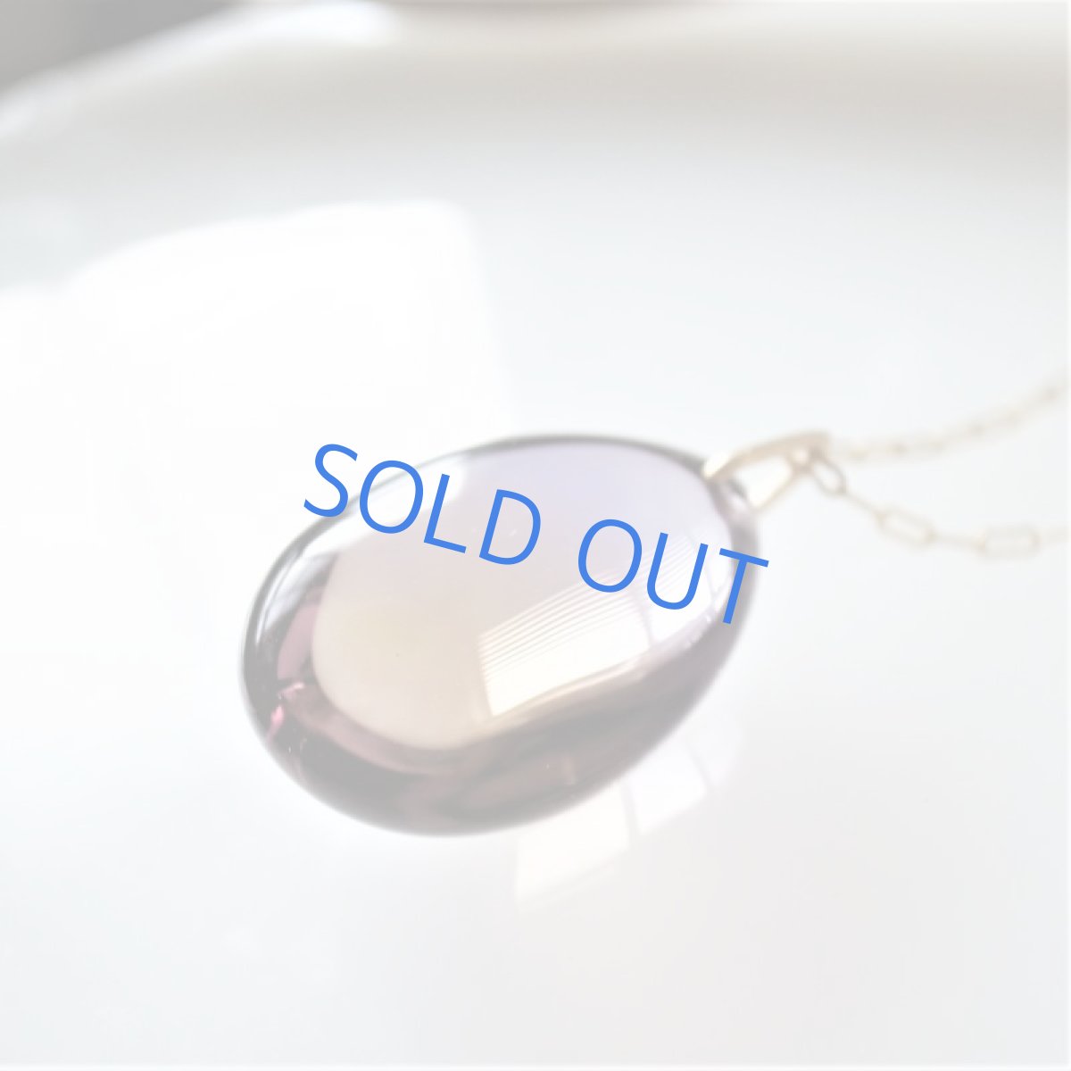 画像2: 【1点もの・超大粒A】つるりん　ボリビア産非加熱　極上アメトリン　タンブル　14kgf50cmネックレス (2)