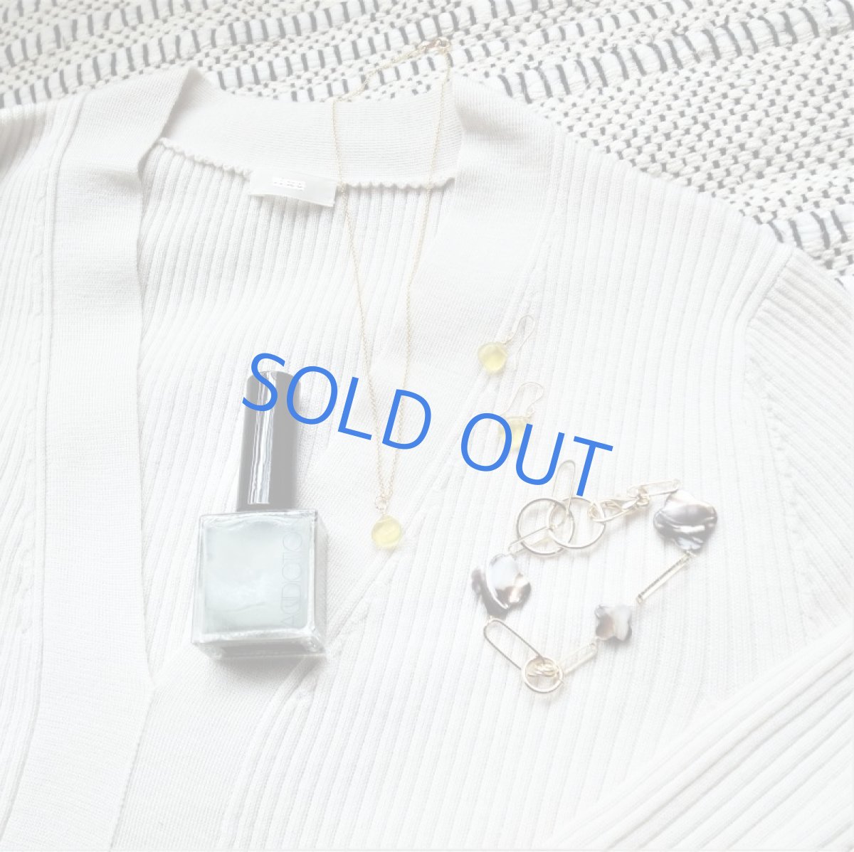 画像9: 半額SALE【残り1】大粒　ブラウンシェル　フラワー　ゴールドチェーンブレスレット (9)