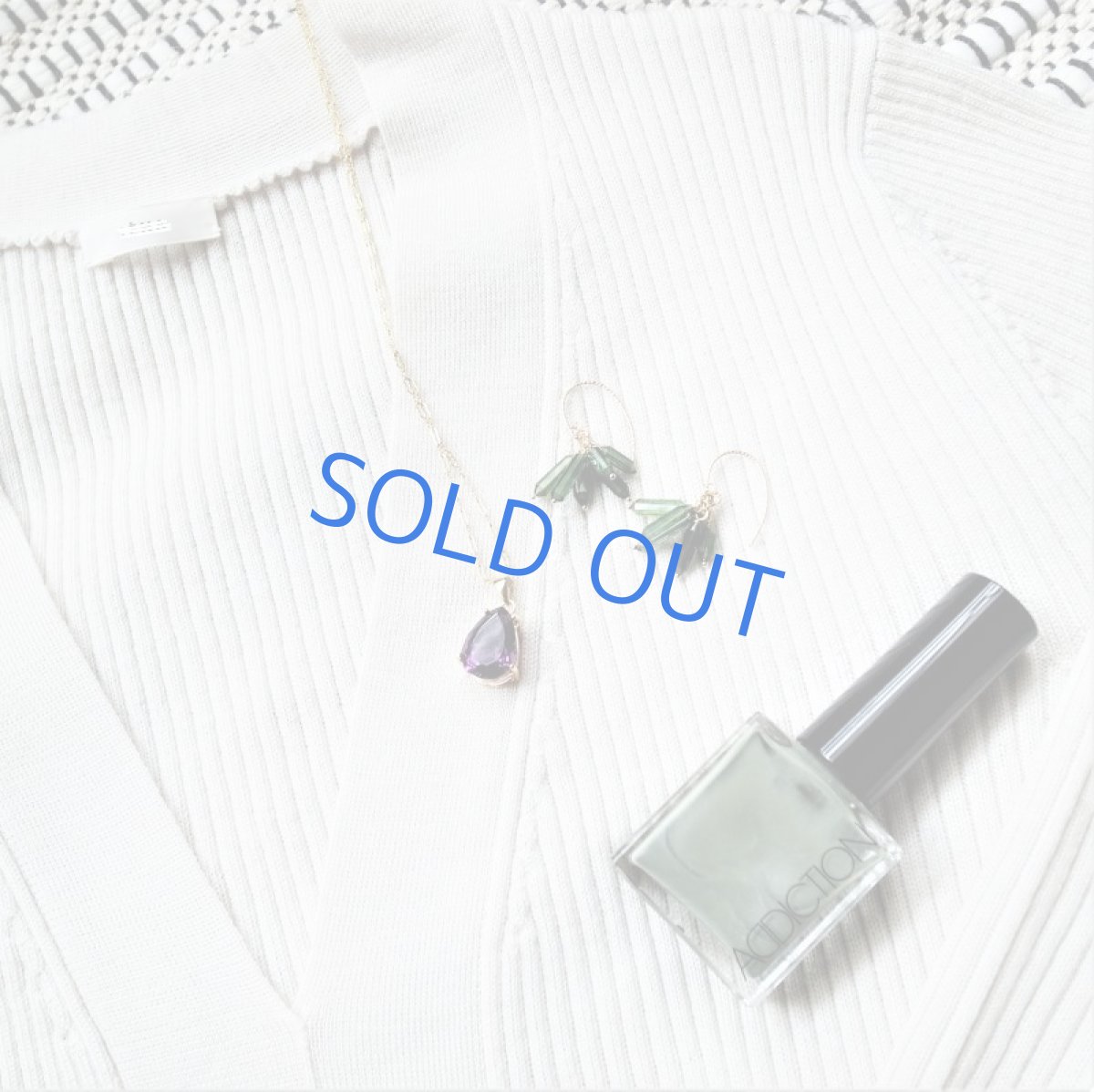 画像10: 【在庫僅少】グリーントルマリン　結晶チューブ　14kgfグリッターフープフックピアス  (10)