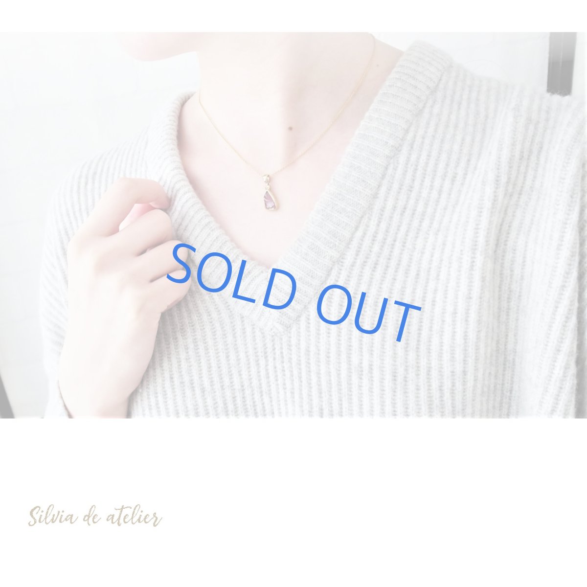 画像6: 【限定1・B】希少！ロードライトガーネット　原石　ペンダント　40cm14kgfネックレス (6)