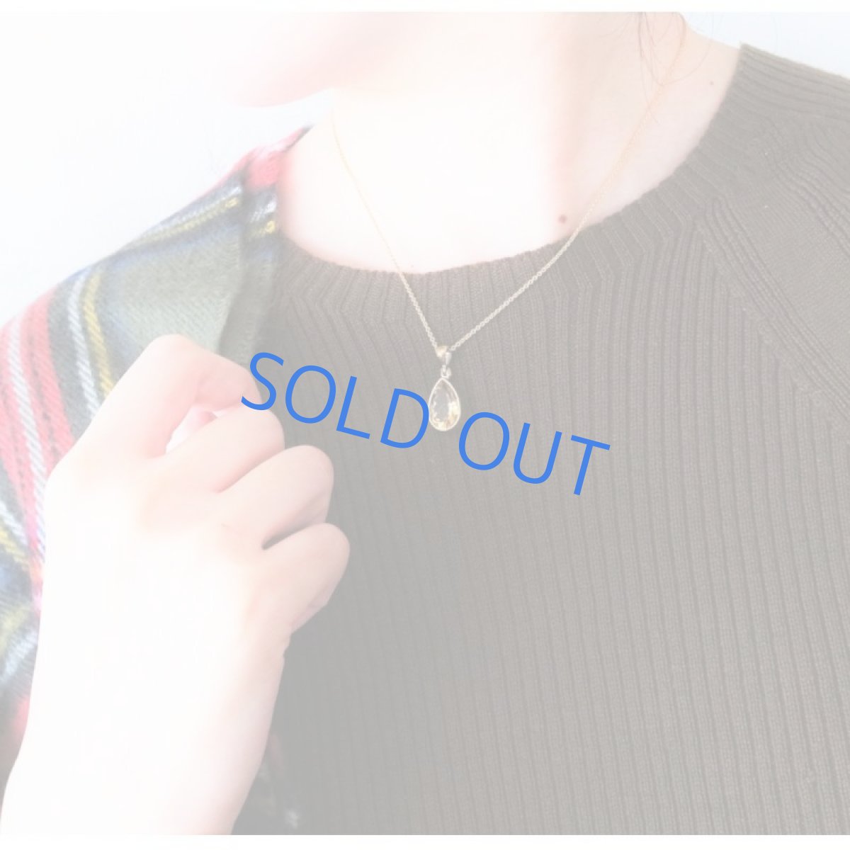 画像6: 【限定1・A】大粒　宝飾用ルース　シトリン　ペアシェイプジェム　40cm14kgfネックレス (6)