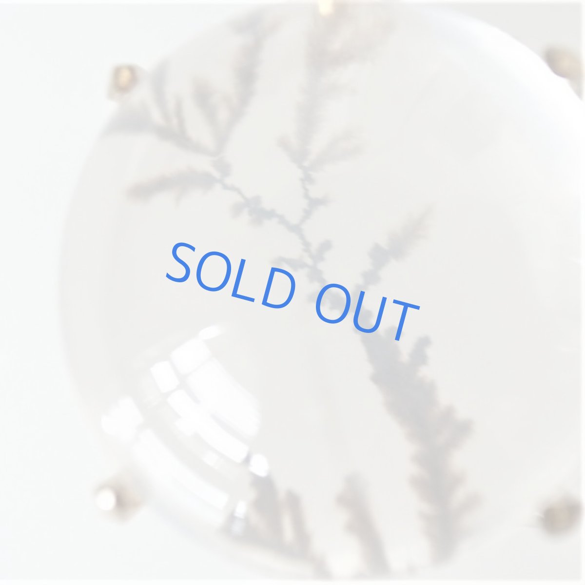 画像4: 【1点もの・ラウンドA】ブラジル産　デンドリティッククォーツ　ペンダント　14kgfネックレス約50cm (4)