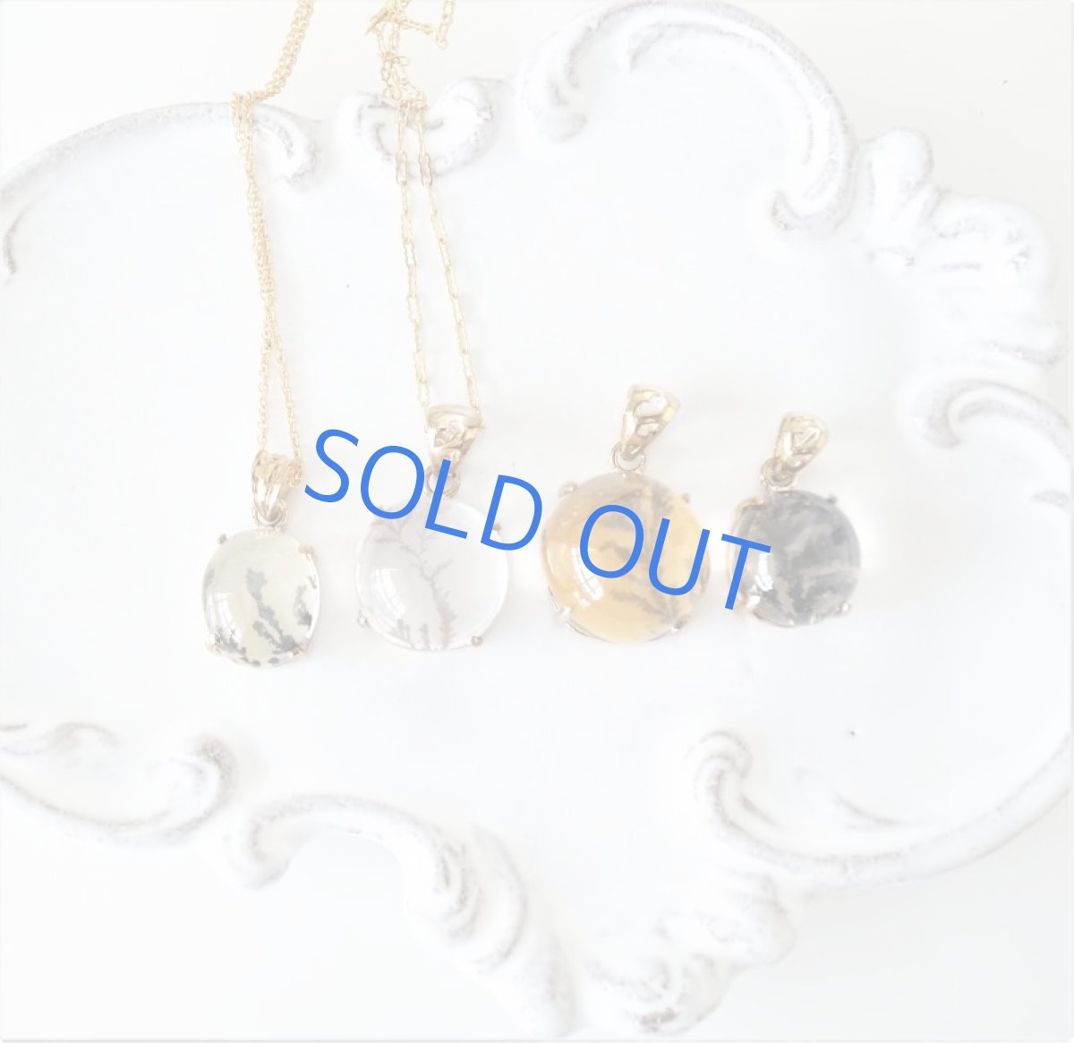 画像7: 【1点もの・オーバルB】ブラジル産　デンドリティッククォーツ　ペンダント　14kgfネックレス約50cm (7)