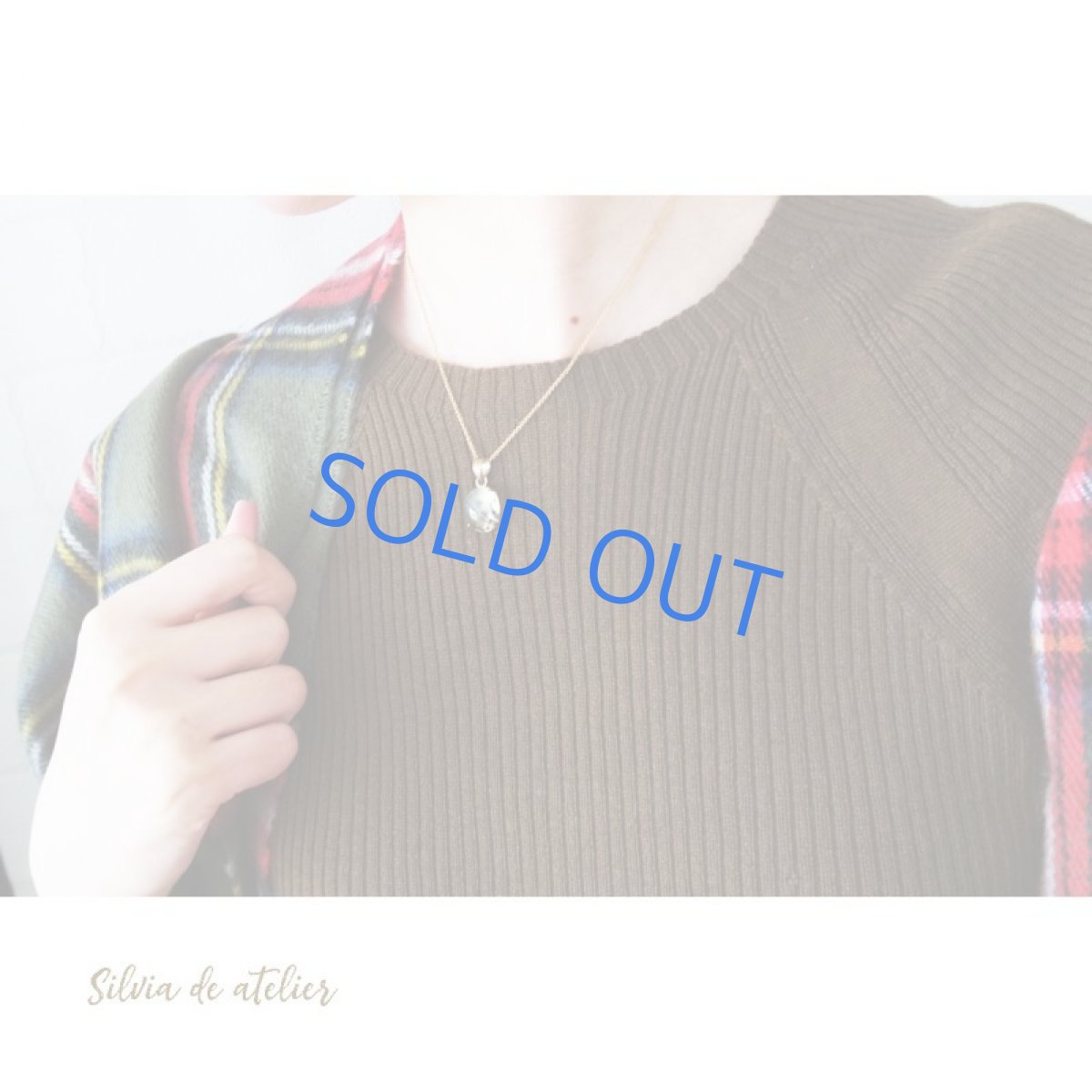 画像6: 【1点もの・オーバルB】ブラジル産　デンドリティッククォーツ　ペンダント　14kgfネックレス約50cm (6)