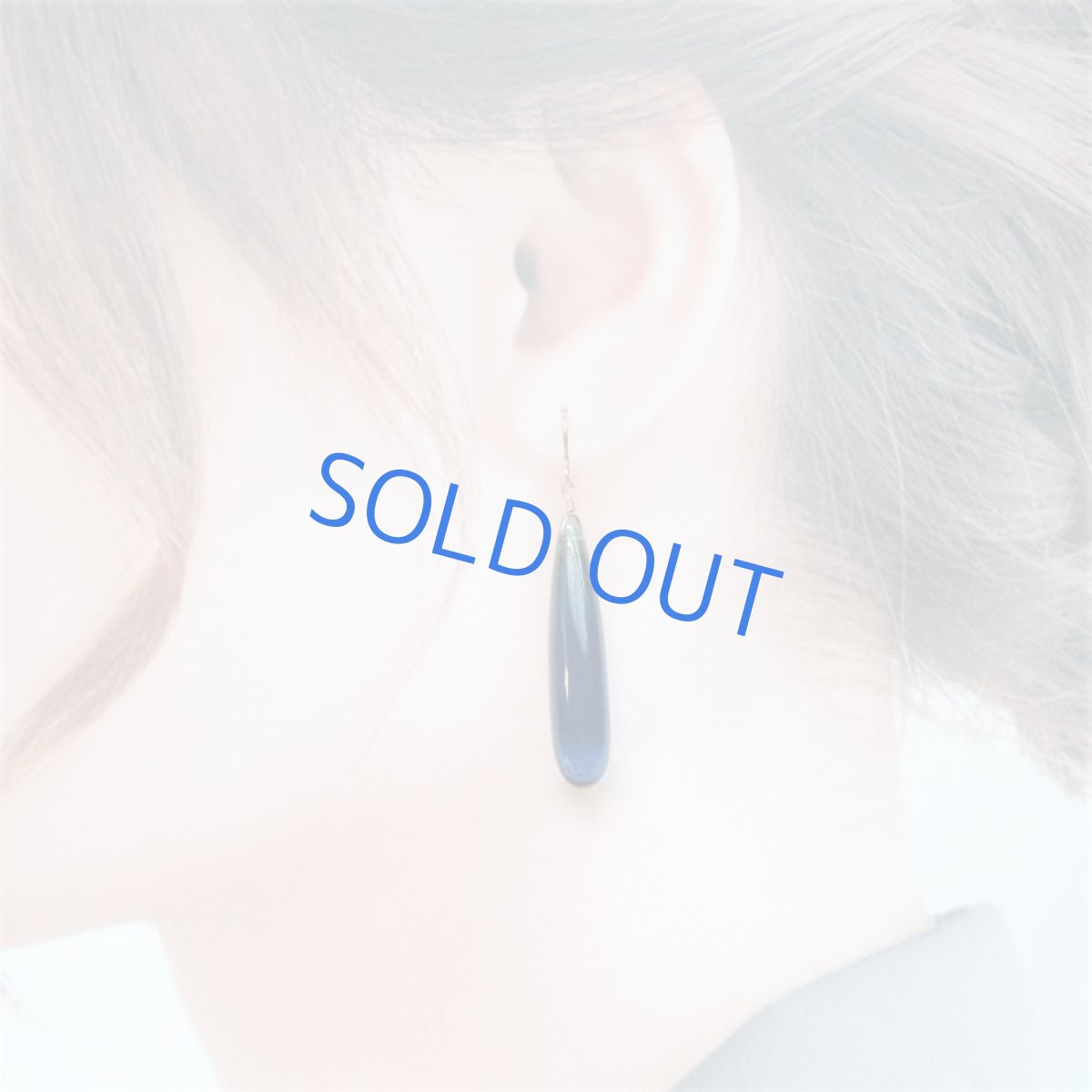 画像7: 【イヤリング変更可・カットタイプのみ】細長大粒　ピーコックブルークォーツ　14kgfピアス (7)