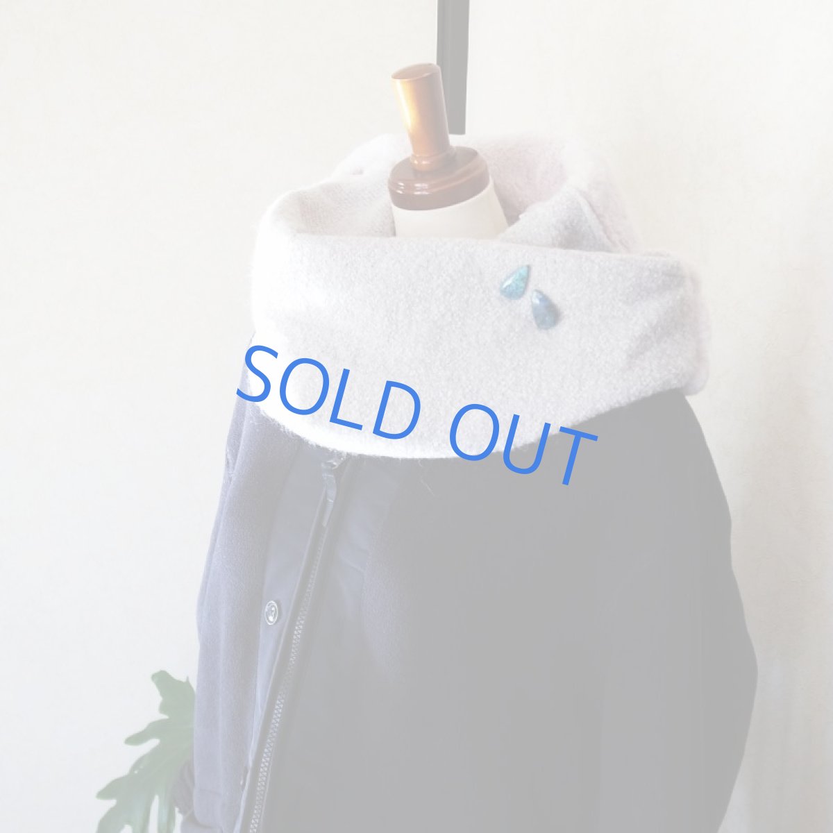 画像7: 【1点もの】希少石　アズライト　ティアドロップ　ピン　009 (7)