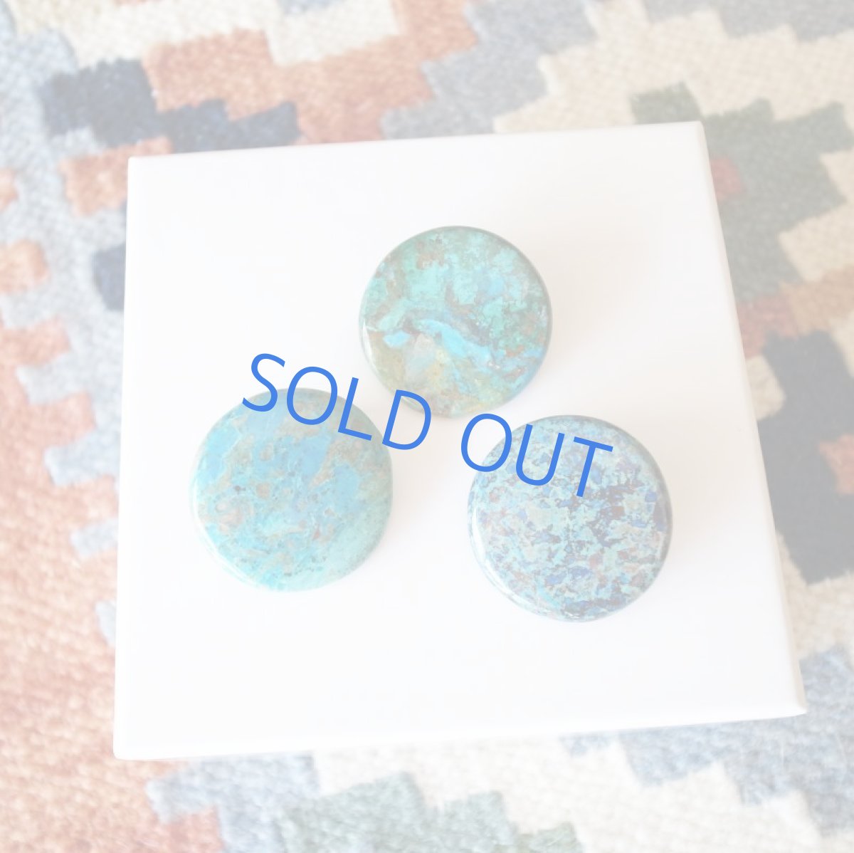 画像6: 【1点もの】地球ラウンド！　クリソコラ　サークル　ブローチ　023 (6)