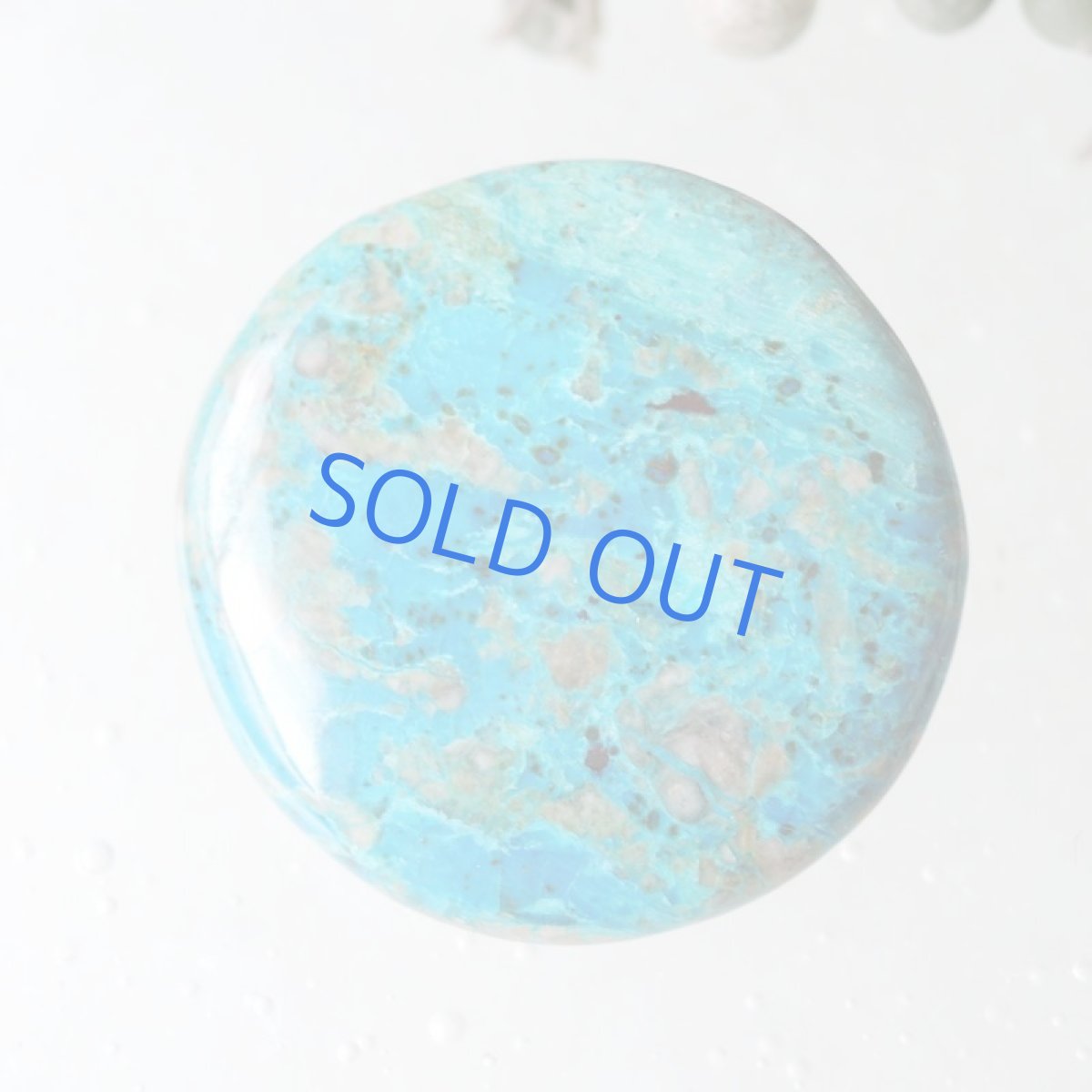 画像3: 【1点もの】地球ラウンド！　クリソコラ　サークル　ブローチ　022 (3)