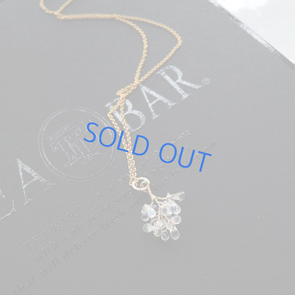 画像4: 【1点もの】４A　レインボームーンストーン　TREE　14kgfネックレス40cm (4)