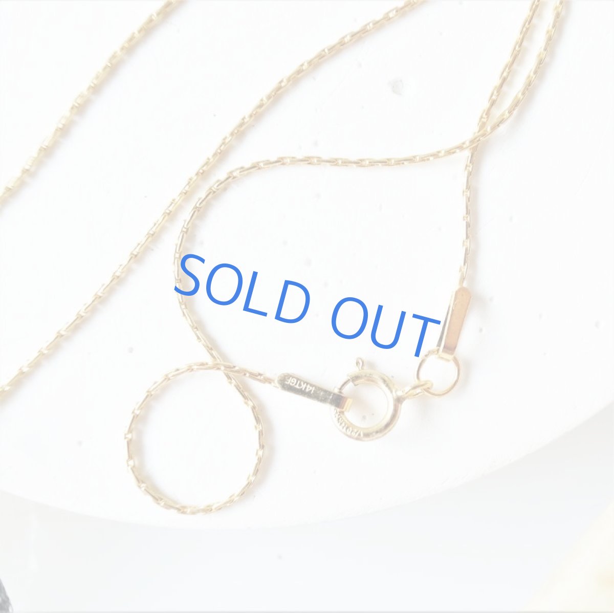 画像5: 【1点もの】樹氷クリスタル・セレモニアムーンストーンチャーム　14KGFミディアムネックレス (5)