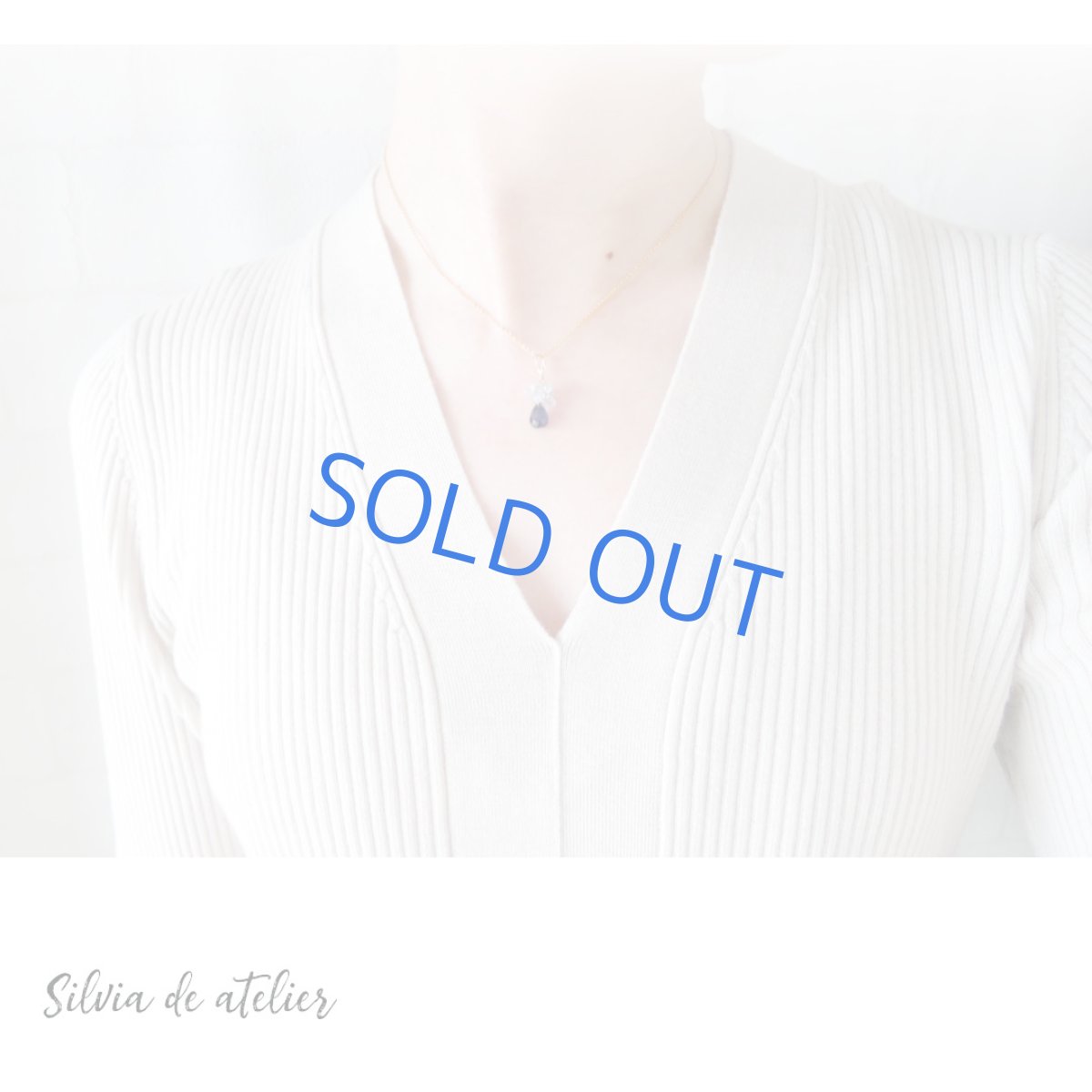 画像5: 【残り1】非加熱ブルーサファイア　14kgfネックレス40cm (5)