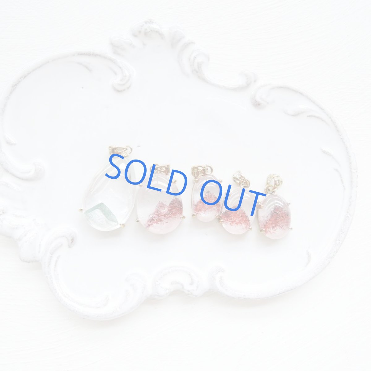 画像6: 【1点もの・D】開運！赤富士　レッドファントムクォーツ　14KGFネックレス40cm (6)