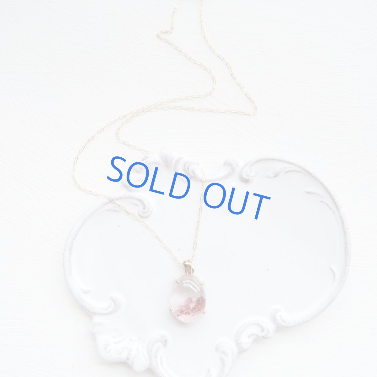 画像4: 【1点もの・A】開運！赤富士　ダブルレッドファントムクォーツ　14KGFネックレス50cm (4)