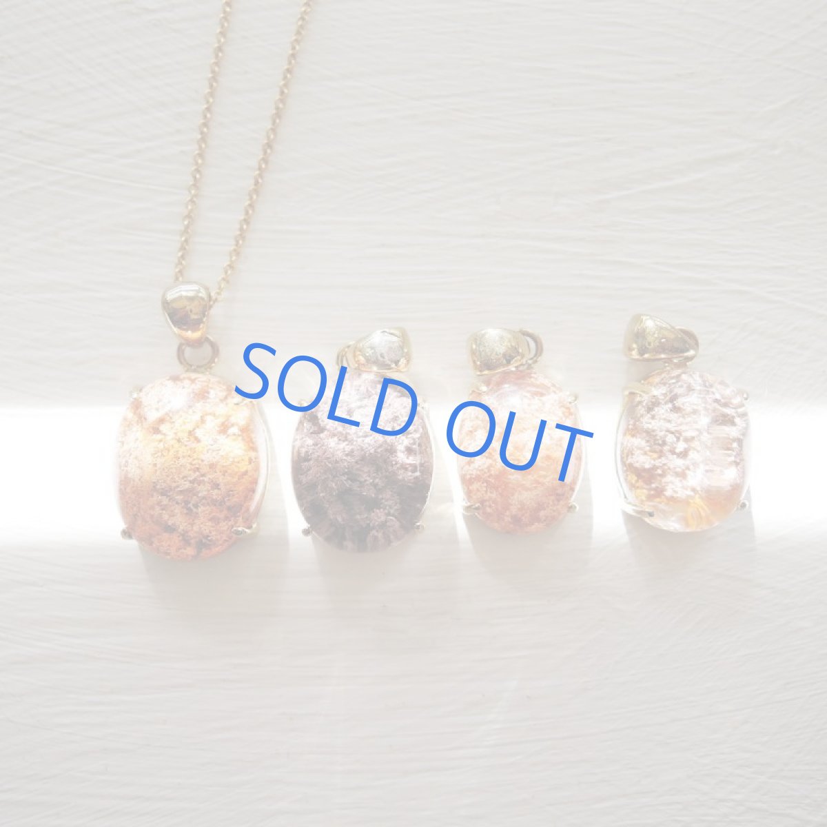 画像6: 【1点もの・Ａ】希少　珊瑚風　オレンジガーデンクォーツ　14KGFネックレス40cm (6)