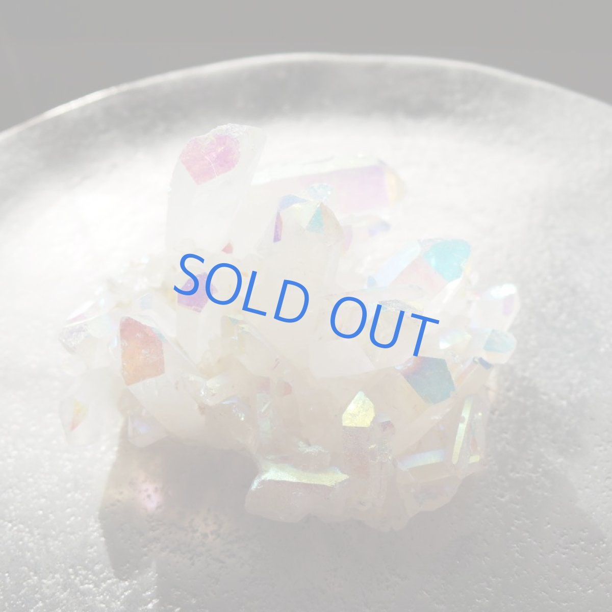 画像3: 【1点もの・浄化用】超大粒　コーティングオーラ　クリスタル（水晶）　結晶クラスター　ゆうパック発送のみ（8） (3)