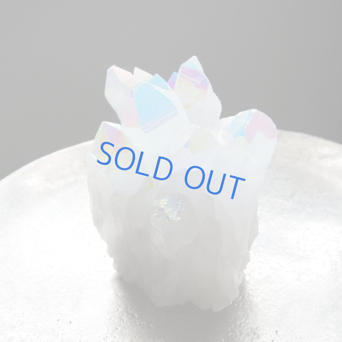 画像6: 【1点もの・浄化用】超大粒　コーティングオーラ　クリスタル（水晶）　結晶クラスター　ゆうパック発送のみ（2） (6)