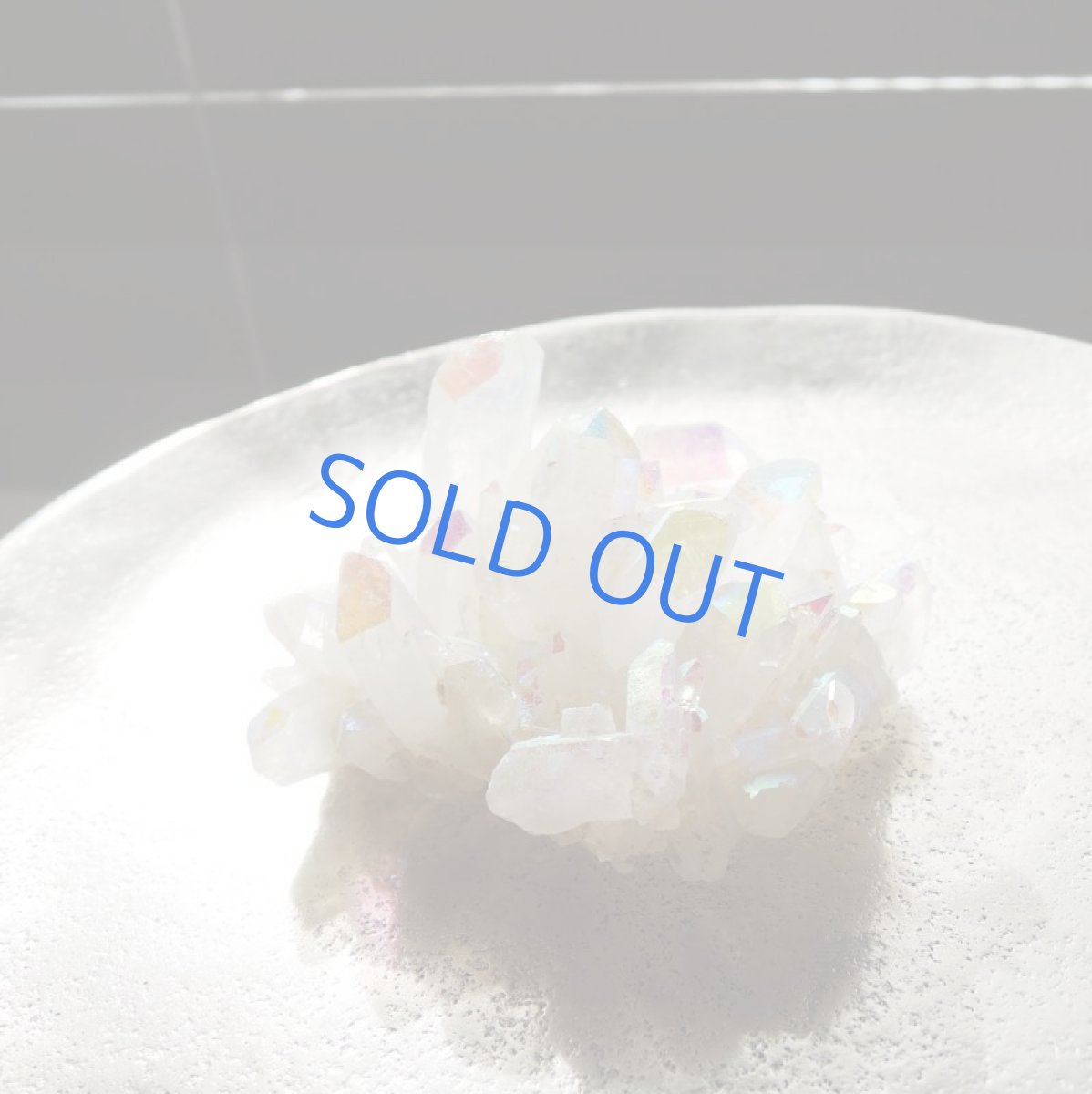 画像4: 【1点もの・浄化用】超大粒　コーティングオーラ　クリスタル（水晶）　結晶クラスター　ゆうパック発送のみ（8） (4)