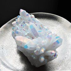 画像7: 【1点もの・浄化用】特大　コーティングオーラ　クリスタル（水晶）　結晶クラスター　ゆうパック発送のみ（13） (7)