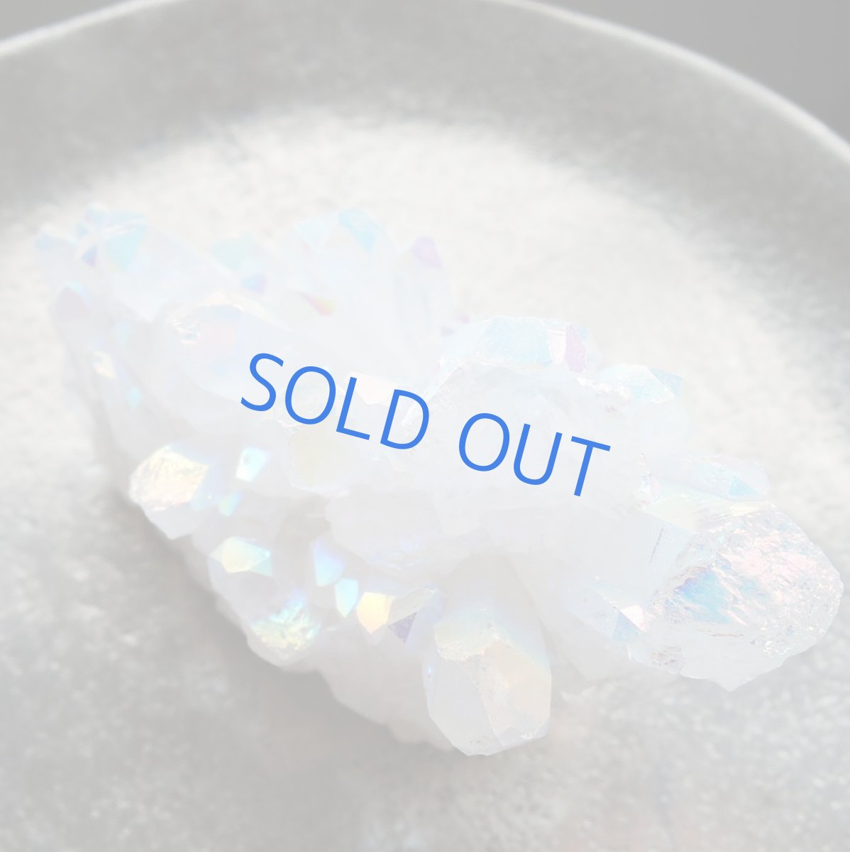 画像4: 【1点もの・浄化用】超大粒　コーティングオーラ　クリスタル（水晶）　結晶クラスター　ゆうパック発送のみ（9） (4)