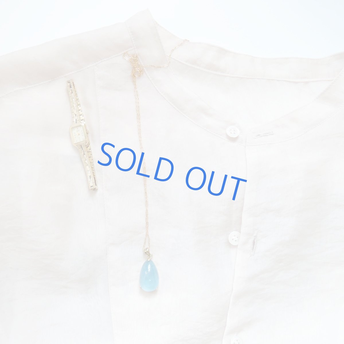 画像6: 【1点もの・Cティア】サンタマリアアクアマリン　カボションペンダント　14kgfネックレス50cm (6)