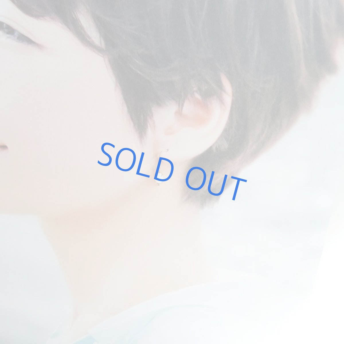 画像8: 【残り1・イヤリング変更可】オパールガラス　ミニジルコニア付　14KGFフックピアス (8)