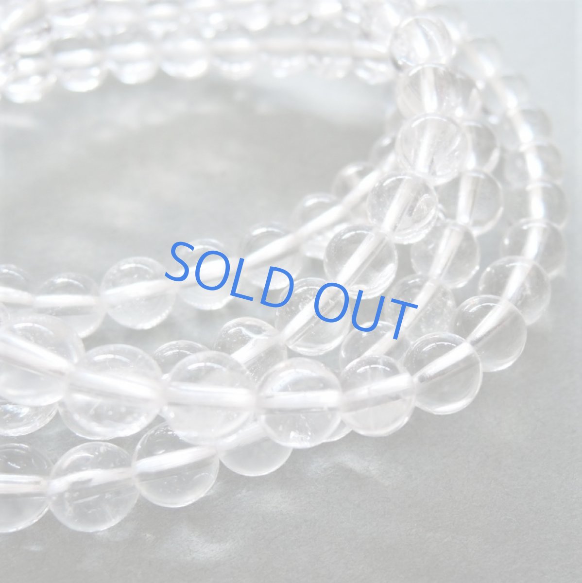 画像6: 【残り1・最強お守り】ヒマラヤ・マニカラン産 水晶6ミリ玉 天然石ブレスレット  (6)