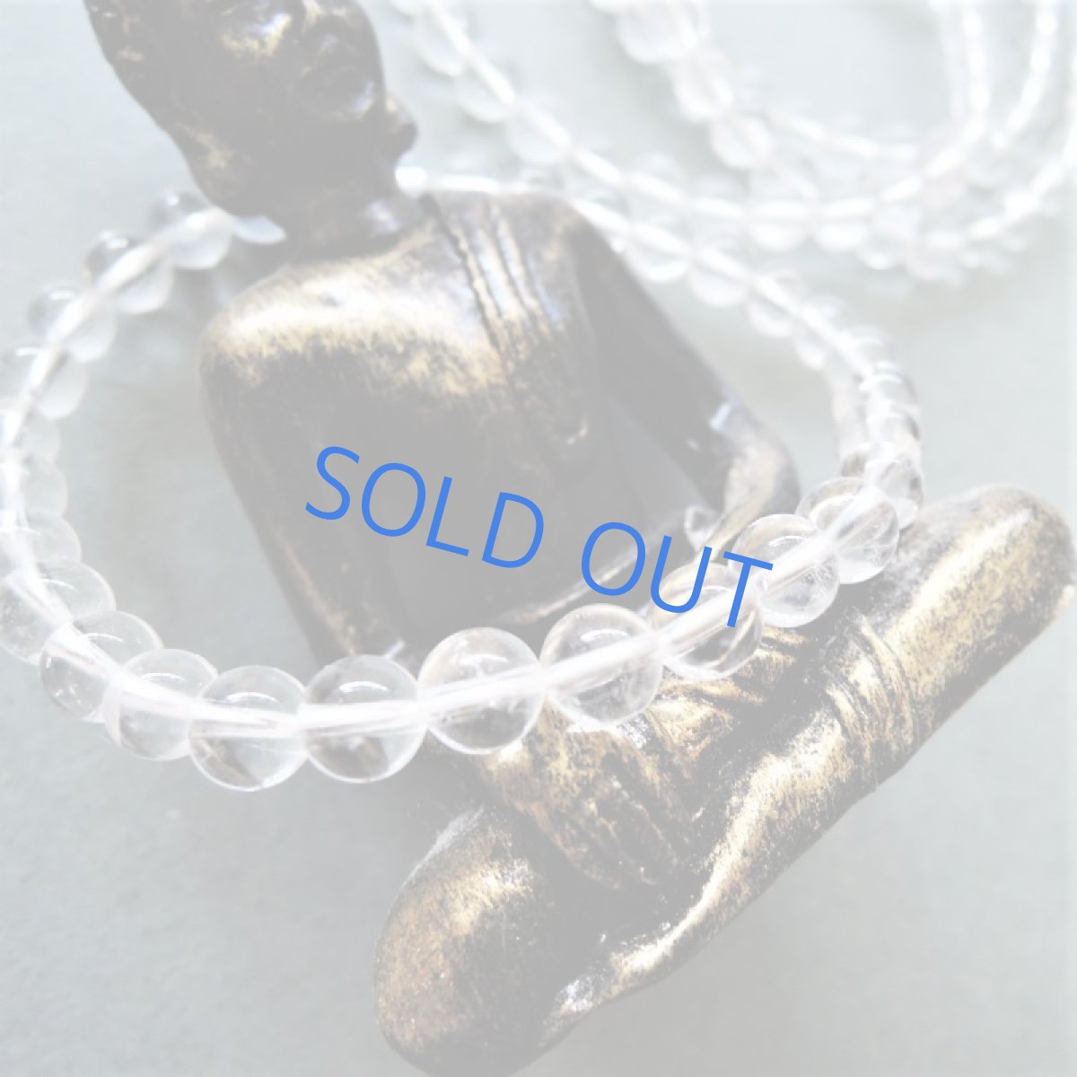 画像5: 【残り1・最強お守り】ヒマラヤ・マニカラン産 水晶6ミリ玉 天然石ブレスレット  (5)