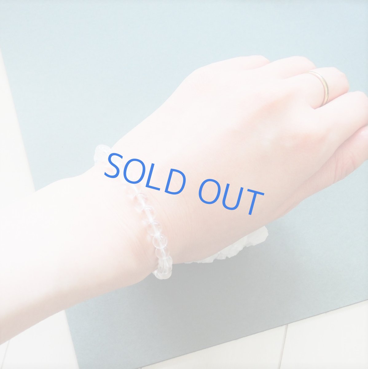 画像7: 【残り1・最強お守り】ヒマラヤ・マニカラン産 水晶6ミリ玉 天然石ブレスレット  (7)