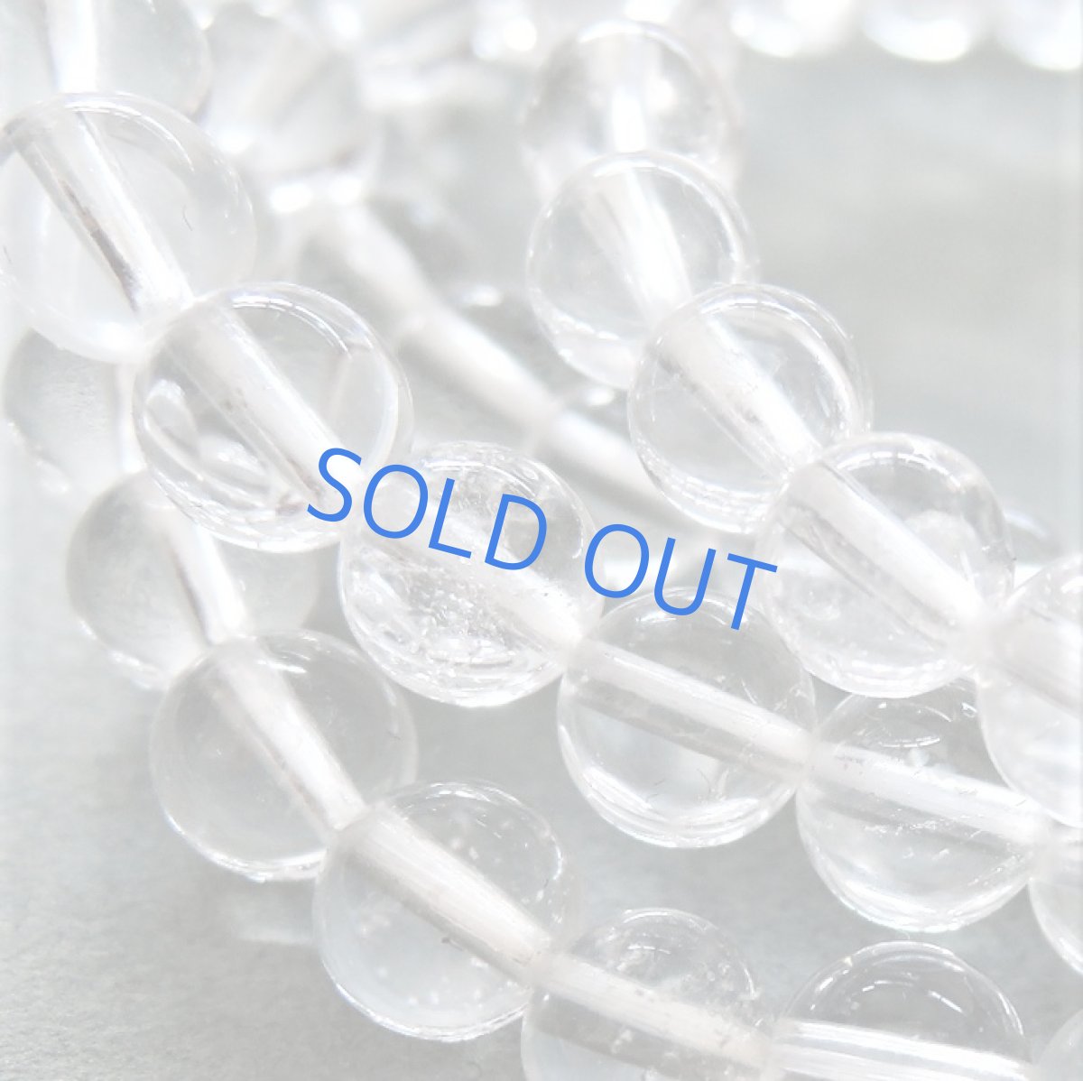 画像4: 【残り1・最強お守り】ヒマラヤ・マニカラン産 水晶6ミリ玉 天然石ブレスレット  (4)