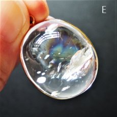 画像6: 【残り１】希望の石　超大粒　アイリスクォーツ　革コードネックレス約85cm (6)