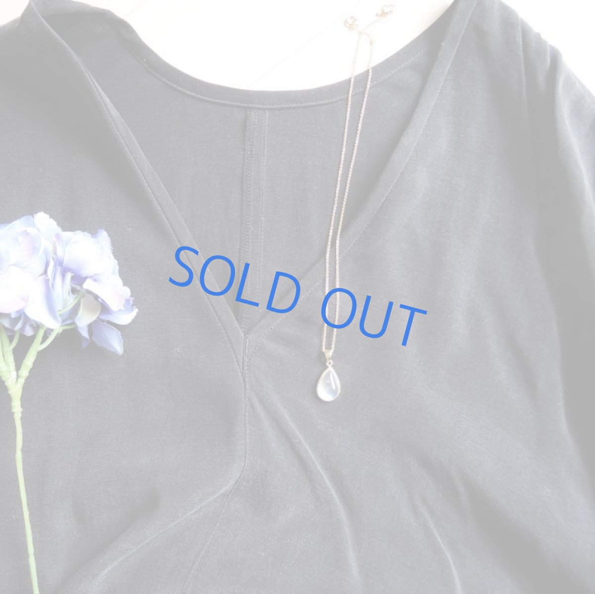 画像6: 【1点もの・ティアB】AAA　ロイヤルブルームーンストーン（ペリステライト）　カボションフレーム　14KGFネックレス40cm (6)