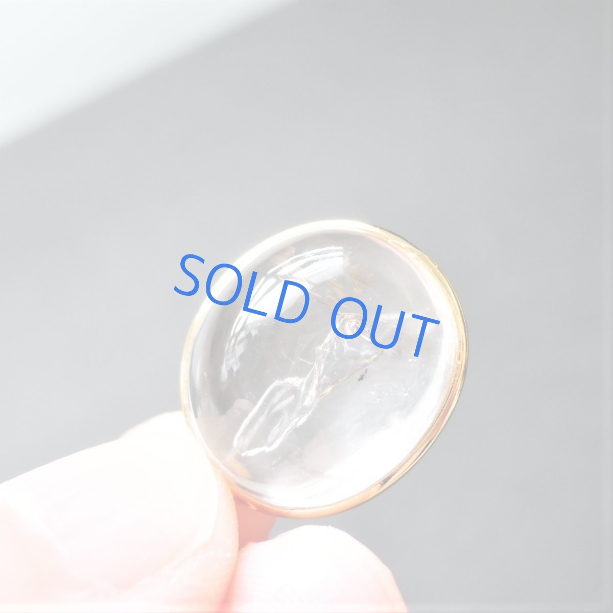 画像3: 【1点もの・C】希少石！水入り水晶（クリスタル）　ペンダントネックレス　14KGFネックレス50cm (3)