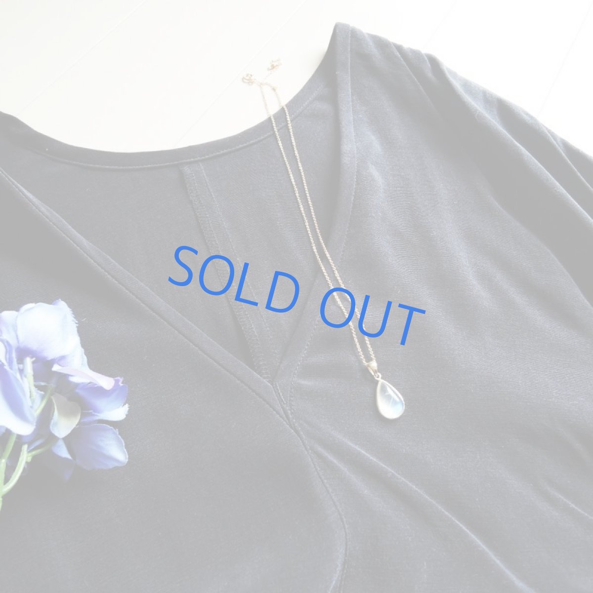 画像7: 【1点もの・ティアB】AAA　ロイヤルブルームーンストーン（ペリステライト）　カボションフレーム　14KGFネックレス40cm (7)