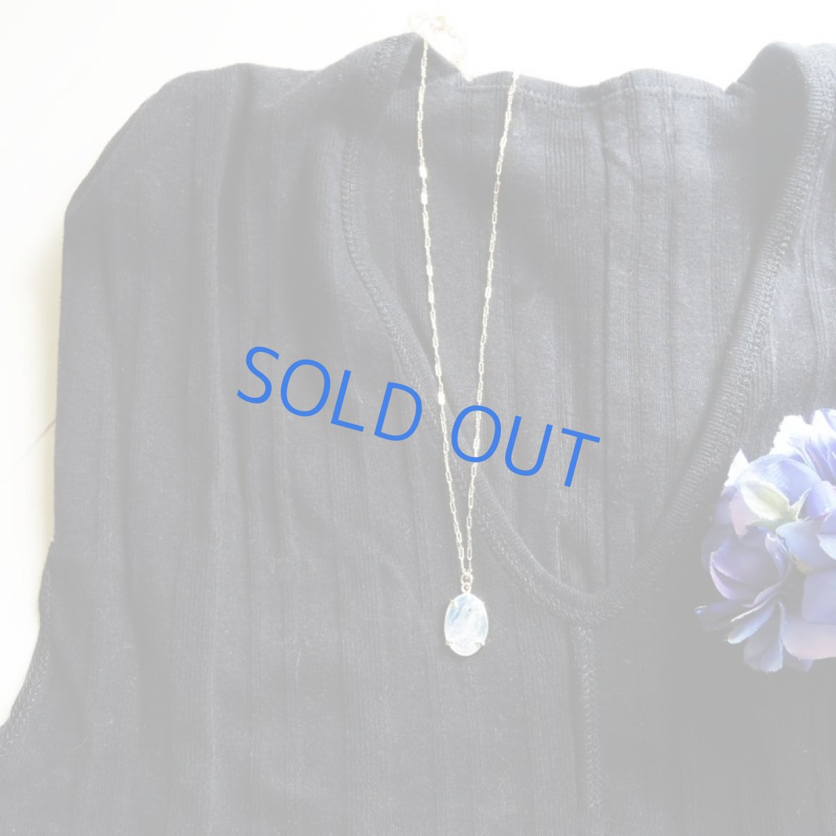 画像7: 【1点もの・オーバルG】飾り爪セット　AAA+　レインボームーンストーン　ルース　14KGFネックレス50センチ (7)