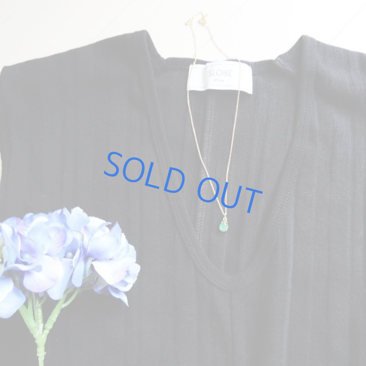 画像9: 【残りC】ブラジル産　エメラルド　フレーム　14KGFネックレス40cm (9)