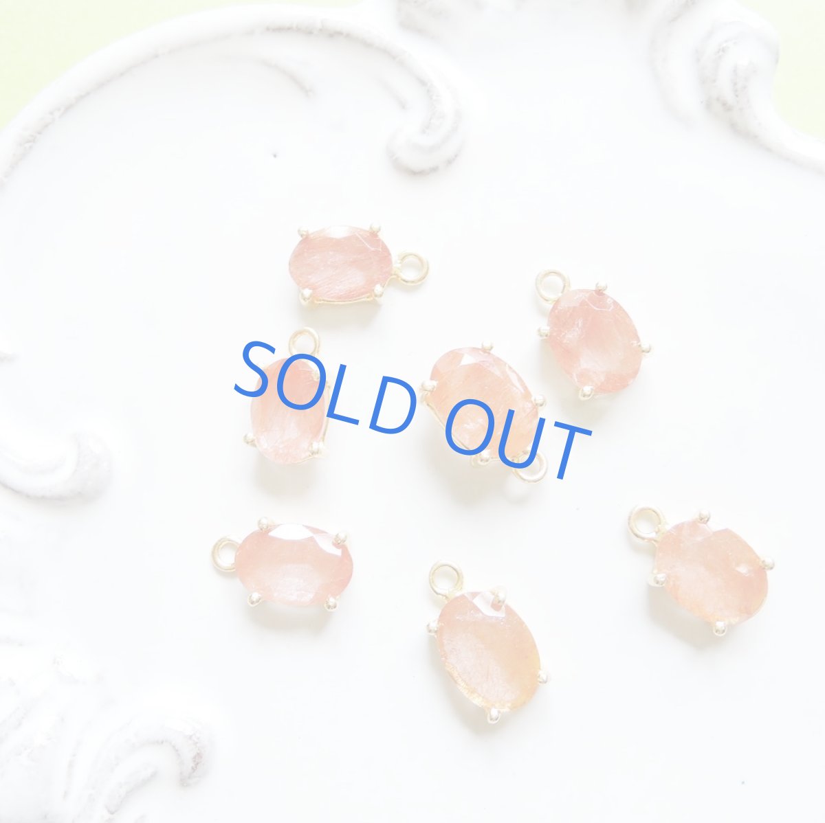 画像4: 【残り1】まるでオレンジジュレ♪ ラビットファー オレンジルチル 宝石ジェム 14KGFネックレス40cm (4)