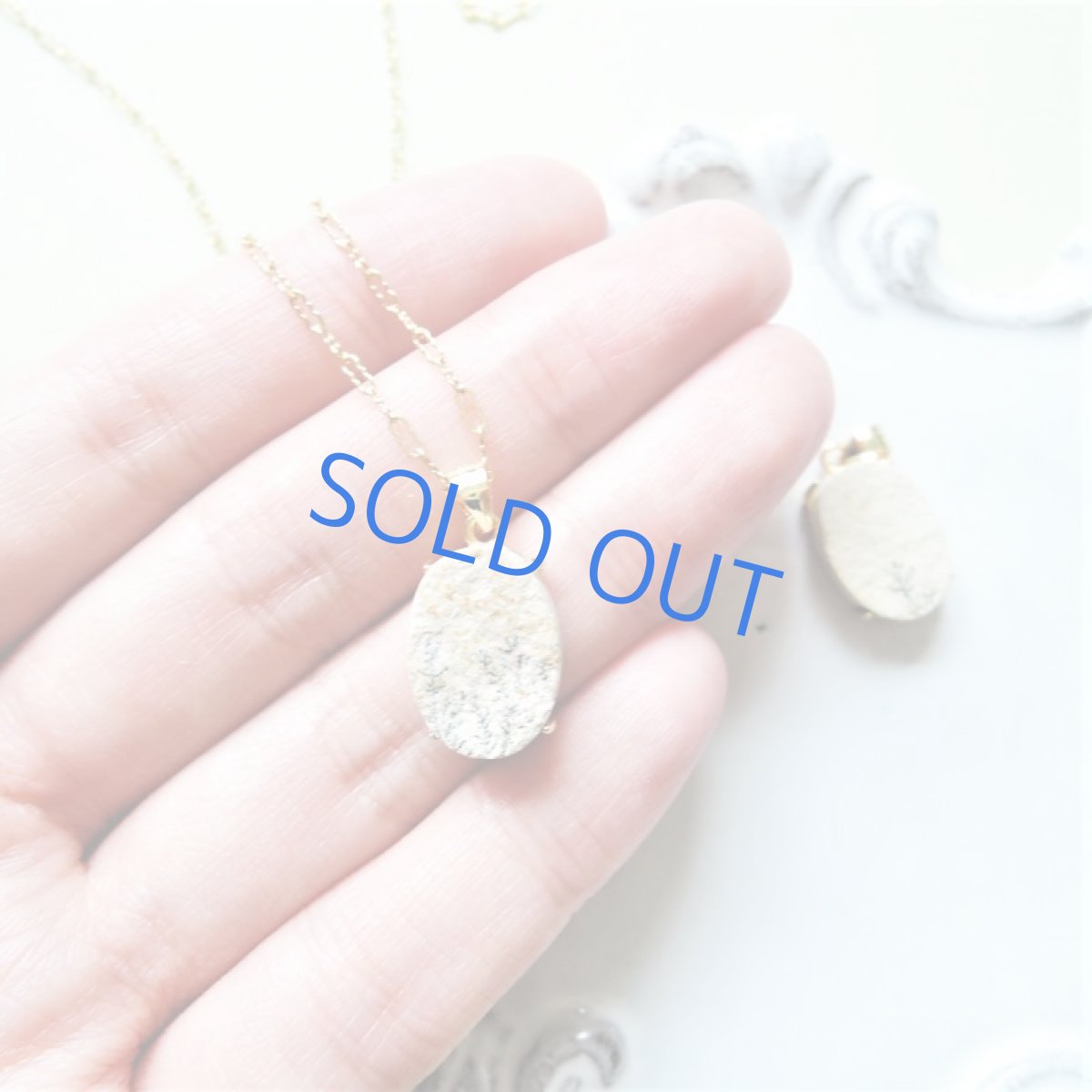 画像3: 【限定各1・SELECT】13thAnniv,デンドリティックジャスパー　ネックレス14kgf50cm (3)