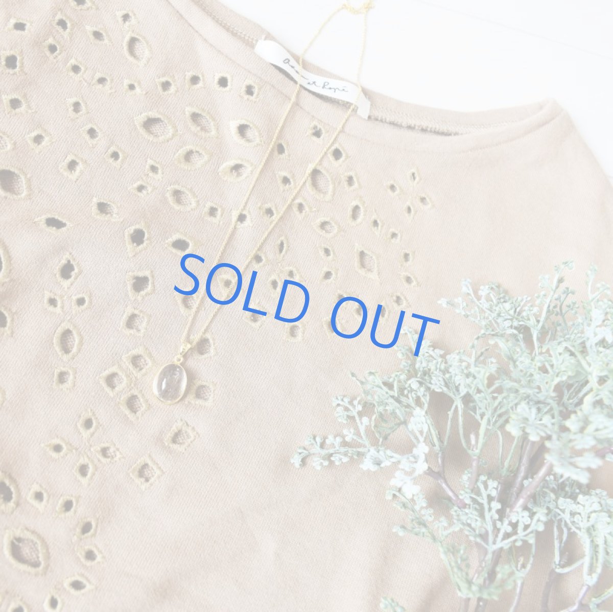 画像9: 【1点もの・B】希少石！水入り水晶（クリスタル）　ペンダントネックレス　14KGFネックレス50cm (9)