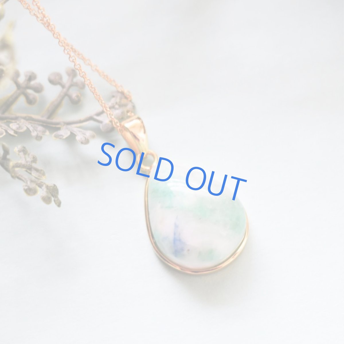 画像4: 【1点もの・Bティア】希少石！大粒　クァントムクアトロシリカ　14KGF50センチネックレス  (4)