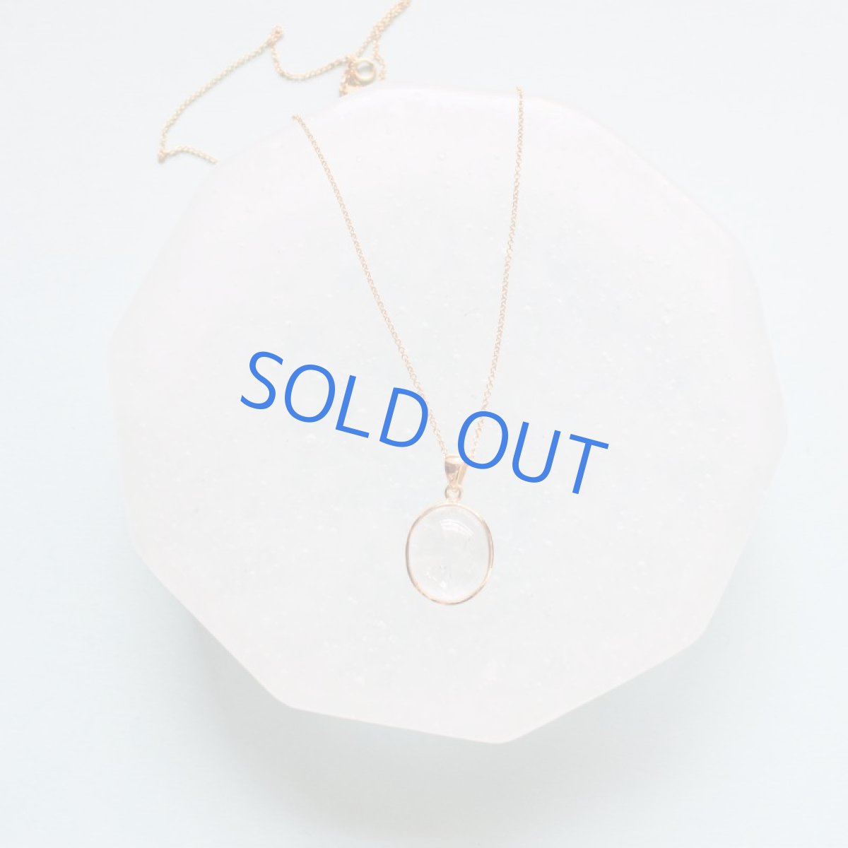 画像4: 【1点もの・C】希少石!水入り水晶(クリスタル) ペンダントネックレス 14KGFネックレス50cm (4)