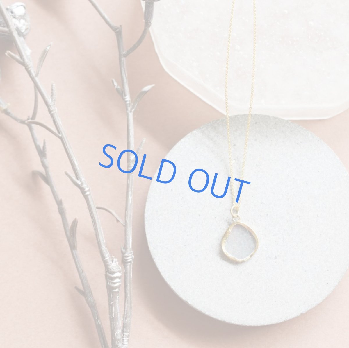 画像5: 【1点もの・D】希少！　古代ローマングラス　フレームペンダント　14kgf約50cmチェーンネックレス (5)