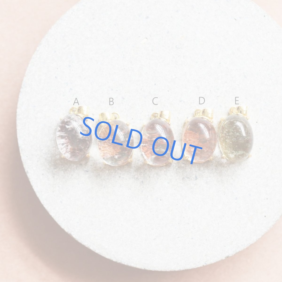 画像5: 【再入荷!】AAA ガーデンクォーツ オーバルカボション 約40cmサージカルステンレスネックレス (5)