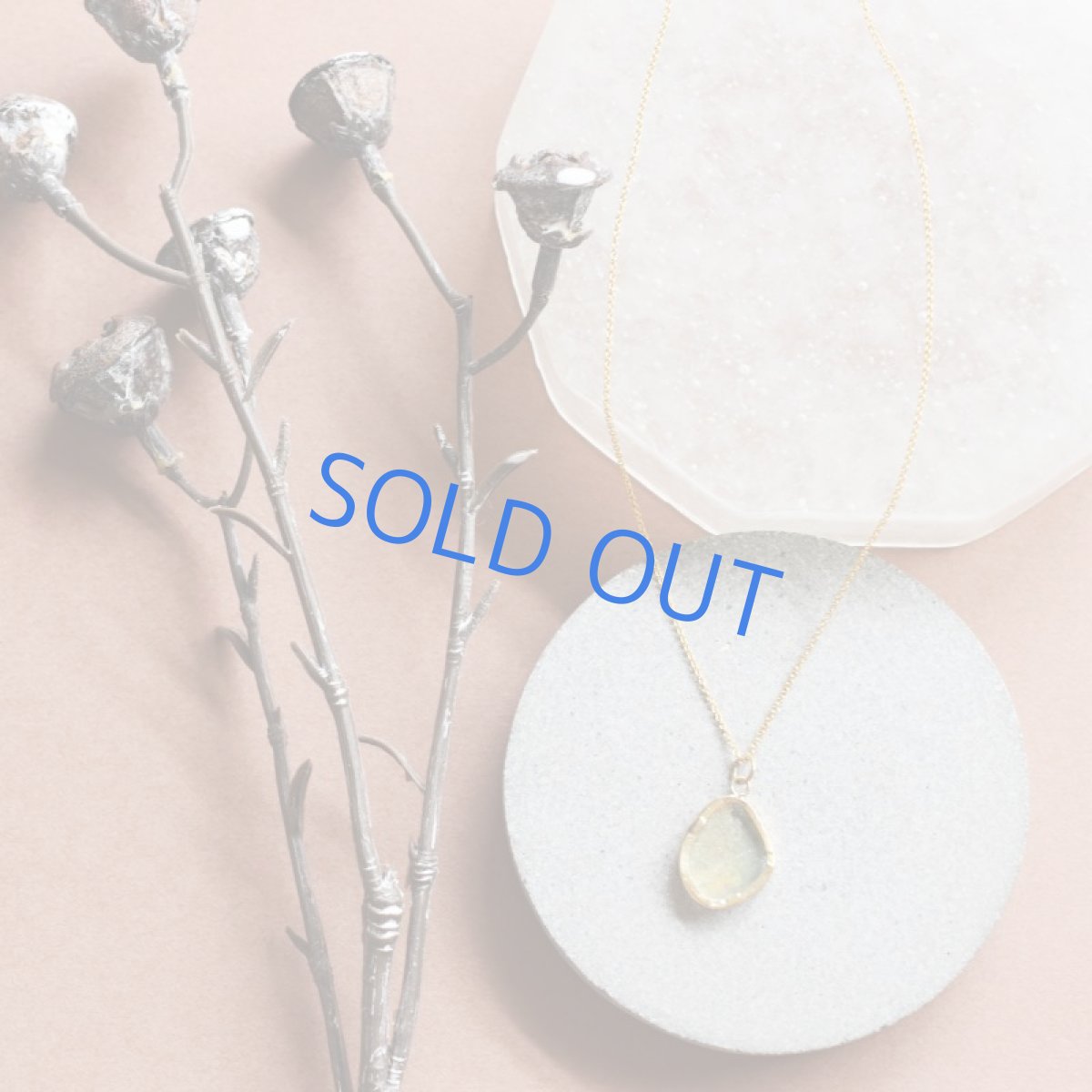 画像5: 【1点もの・C】希少！　古代ローマングラス　フレームペンダント　14kgf約50cmチェーンネックレス (5)