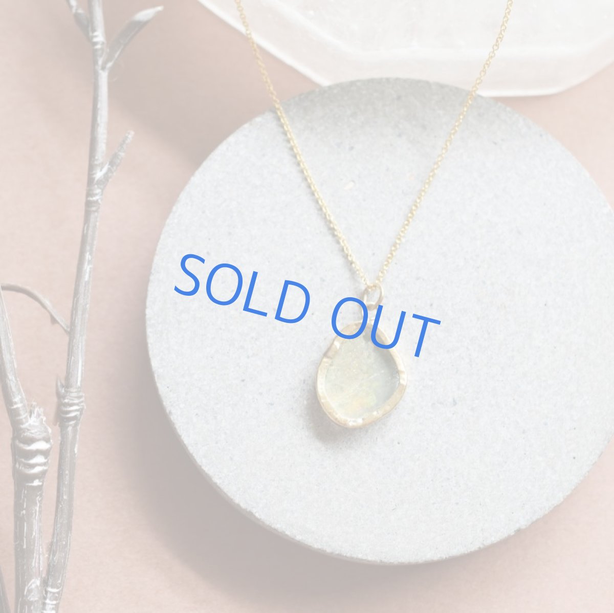 画像4: 【1点もの・C】希少！　古代ローマングラス　フレームペンダント　14kgf約50cmチェーンネックレス (4)