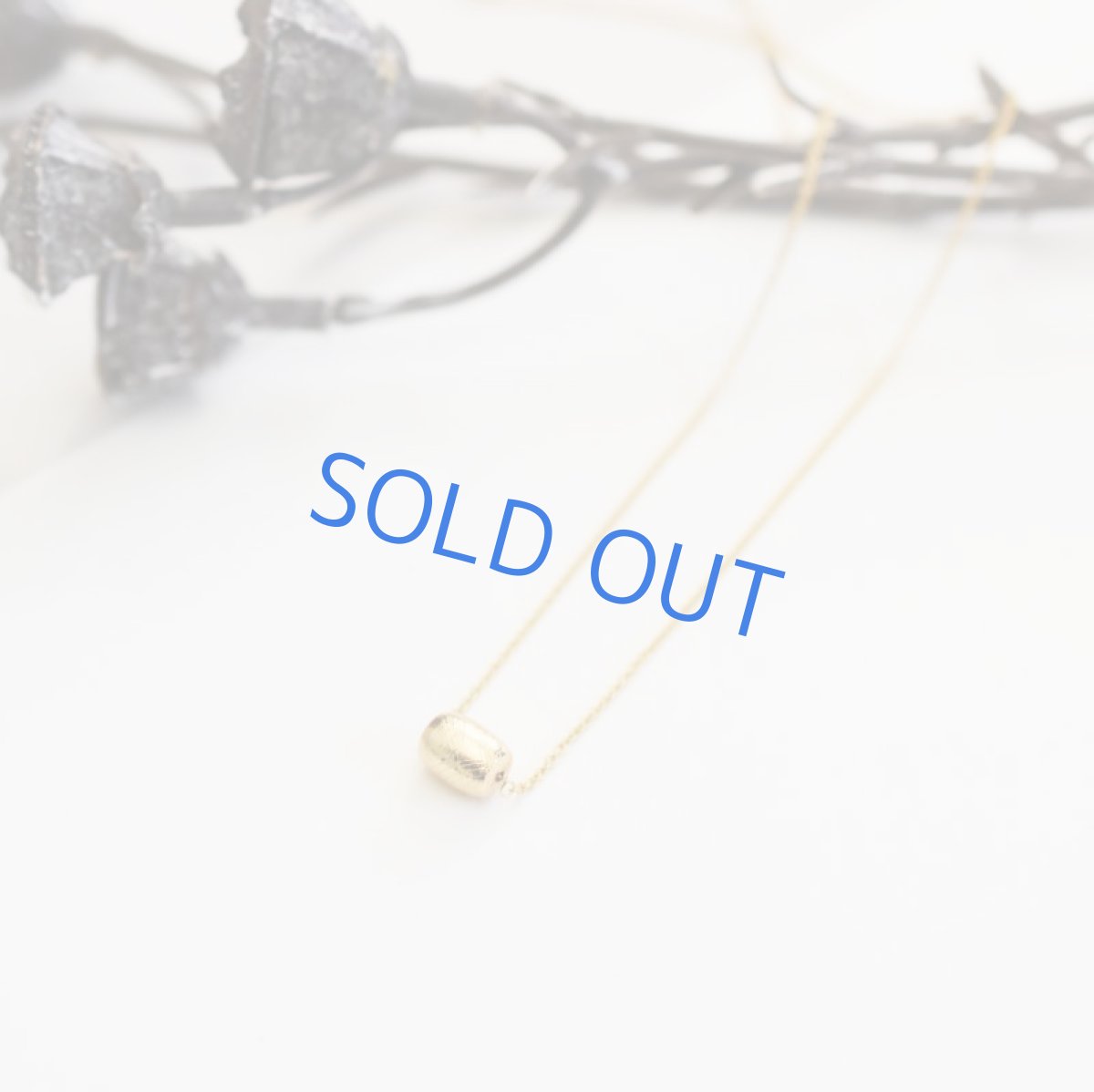 画像6: 【残り1】聖なる石 ゴールドカラー ギベオン隕石 豆型 14KGFネックレス40cm (6)