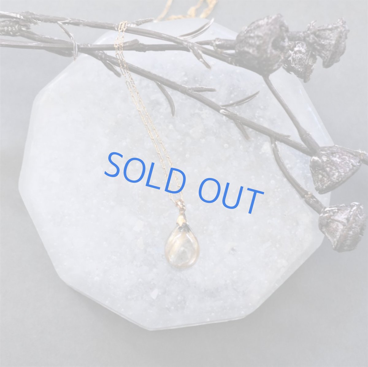 画像3: 【1点もの・A】ブラジル産ゴールドルチルクォーツ ペンダント 14kgf約50cmネックレス (3)