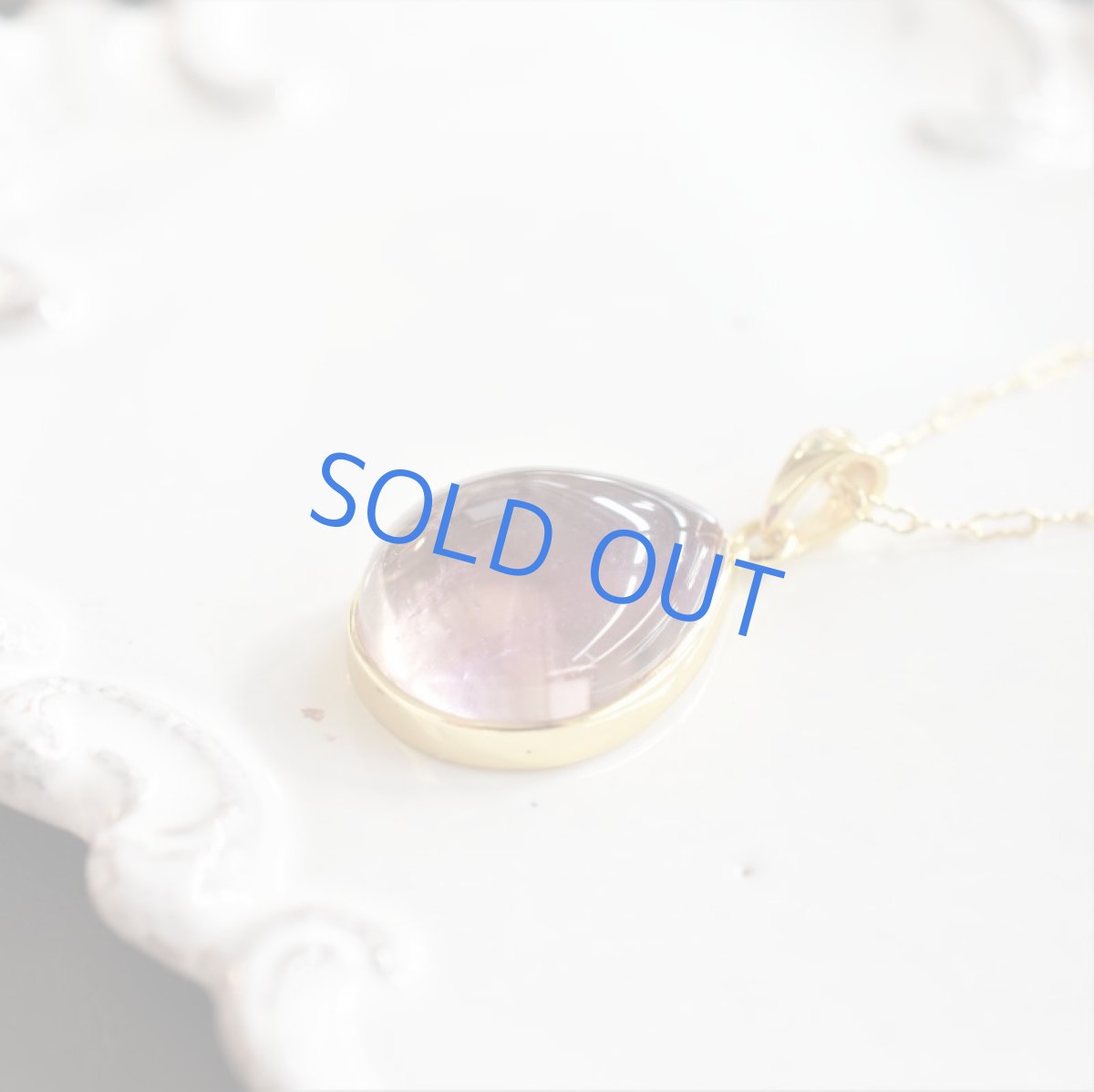 画像3: 【1点もの・フレームA】大粒 夕暮れカラー ボリビア産非加熱 アメトリン フレームペンダント 14KGF50cmネックレス (3)