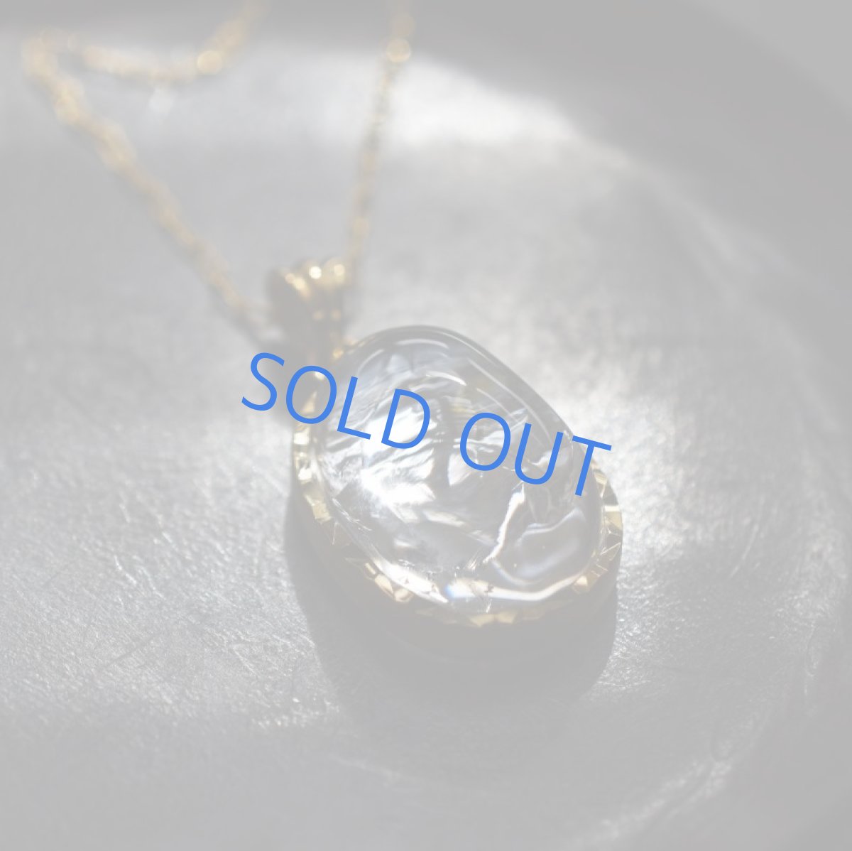 画像6: 【1点もの・オーバルA】幸運を呼ぶ虹色 アイリスクォーツ カボション フレーム 14kgf約50cmチェーンネックレス (6)